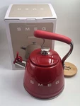 Smeg 50'S Retro Style WKF01 Whistling Kettle 2.3L Bold Red Extremely Rare Nib Brand. Price: $242.39.