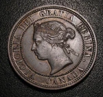 1876 Large Cent Canada Highgrade Beauty Old Lower Unspecified. Price: $34.95.