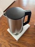 Sale Farberware 1.7 Liter Electric Kettle, Double Wall Stainless Steel And Black Open. Price: $40.00.