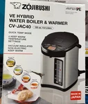 Zojirushi Hybrid Water Boiler & Warmer CV-JAC40 New. Price: $180.00.