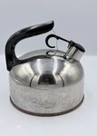 Vintage Paul Revere Ware 2 Qt. Copper Bottom Whistling Tea Kettle Aooh Used. Price: $28.19.