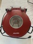 Kalorik Hot Stone Pizza PZM43618 Red Electric 12 Round Handled Indoor Oven Vgc Used. Price: $49.99.