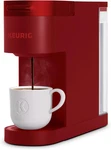 Keurig Slim Single Serve K-cup Pod Coffee Maker Multistream Scarlet Red Open. Price: $139.00.