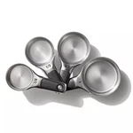 Oxo Good Grips 4 Piece Stainless Steel Measuring Cups With Magnetic Snaps New. Price: $23.79.