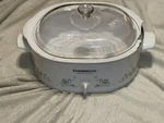 Corningware Electrics 6 Qt Crock Pot Slow Cooker Callaway SCO-150 Rare Used. Price: $175.00.