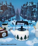 Crate & Barrel Chantal Holiday Tree Tea Kettle -nib- Enjoy Cozy Cup! New. Price: $69.95.