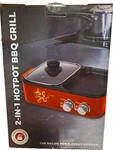 Chef Counter 2-IN-1 Electric Hot Pot & Indoor Bbq Grill Multi-cooker Non-stick New. Price: $50.58.