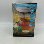 Aroma Housewares AWK-105 1.5 Litter Easy Grip Handle Gray Electric Kettle Open. Price: $31.95.