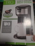 Tru Single Serving Brew System Model # CM-1177 Open. Price: $24.99.