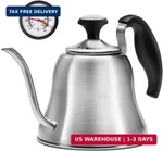 Tea With Thermometer For Stove Top Gooseneck Kettle, Pour Over Coffee New. Price: $34.49.