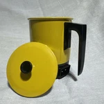 Vintage World Electric Hot Pot WNEP-4C Enameled Aluminium Cup Yellow Used. Price: $17.17.