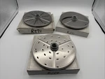 3 Disks Robot Coupe R2N Commercial Food Processor Graters Slicer R209 R271 R211 New. Price: $200.00.