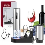 Circle Joy 6-IN-1 Electric Wine Opener Set Rechargeable Stainless Steel ... New. Price: $37.54.
