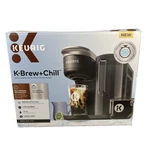 Keurig K-brew + Chill Iced & Hot Single Serve Coffee Maker Open. Price: $70.49.