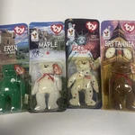 Ty Beanie Baby Mini International Bear Complete Set Mcdonald's Happy Meal 1997 New. Price: $13.50.