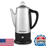 Elite Gourmet EC812 Electric 12-CUP Coffee Percolator Keep Warm Clear Brew New. Price: $79.04.
