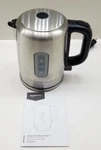 Amazonbasics Stainless Steel Electric Tea Water Kettle 1 B072DWYBL7 Open. Price: $24.95.