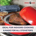 Nordic Ware Deluxe Kettle Smoker Set With 5 Woodchip Varieties Stovetop Bbq Kit New. Price: $74.99.