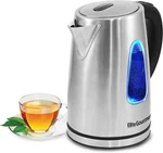 Elite Gourmet EKT-1271 Ultimate 1.7 Liter Electric Kettle Stainless Steel New. Price: $35.99.