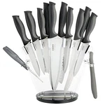 Gibson Soho Lounge 16 Piece Stainless Steel Kitchen Knife Set - Black Used. Price: $32.60.
