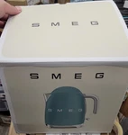 Smeg, 7-CUP, Retro Style Electric Kettle In Jade Open Box. Price: $86.47.