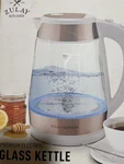 Zulay Kitchen 1.7L Premium Electric Glass Kettle Z-3134 New. Price: $30.00.