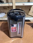 Tiger PDU-A50U-K Electric Water Boiler And Warmer, Stainless Black, 5.0-LITER Used. Price: $69.99.