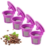 Reusable Cups Filters For Keurig 1.0 & 2.0 Coffee Makers - 4 Pack New. Price: $12.58.
