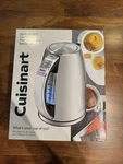 New Cuisinart Kettle 1.7 Liter 1500W Perfectemp Programmable CPK-17P1. Price: $65.00.