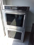 Kitchenaid 27" Double Convection Electric 8.6 Cu. Ft. Wall Oven - KOED527PSS Open. Price: $2250.95.