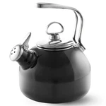 Chantal Classic 1.8 Quart Black Stovetop Kettle With Harmonica Whistle New. Price: $162.90.