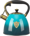 -2.9 Quart Kettles Stovetop Whistling Teapot Stainless Steel New. Price: $42.00.