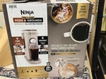 Ninja PB055ABL Pod & Grounds Specialty Xl Single-serve Coffee Maker Open. Price: $74.99.