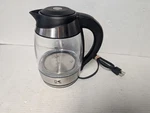 Kalorik Electric Kettle 1.8L Glass Stainless Black Variable Temp 1500W Led Used. Price: $26.99.