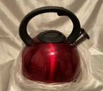 Brand New Brilliant Red Professional Better Chef 3.0 Litre Whistling Tea Pot Hd. Price: $18.99.