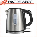 Hamilton Beach 1.2L Stainless Steel Electric Kettle Auto Shutoff Fast Heating New. Price: $29.99.