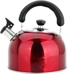 3.75 QUART/4L Whistling Kettle,stainless Steel 4.2 Quarts, Red New. Price: $56.17.