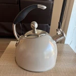 Viking 2.6 Qt Whistling Tea Kettle Stainless Steel 3 Ply Base Used. Price: $20.00.