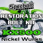 Specbolt Restoration Kit For Kawasaki Fasteners Nickel Wurks New. Price: $250.00.