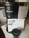 Horavie KC201 Single Serve Pod Coffee Machine Black 12 Oz Auto Shut-off Used. Price: $25.00.