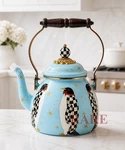 Mackenzie-childs Penguin Special Edition Tea Kettle 2 Qt. New No Box. Price: $250.00.
