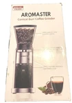 Coffee Electric,aromaster Burr Grinder,stainless Steel Used. Price: $70.00.