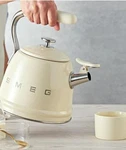Smeg Stainless Steel Whistling Kettle 2.3L Stovetop Teapot Retro Kitchen New. Price: $169.00.