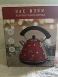 Rae Dunn Love Red Electric Water Tea Kettle Rare Htf New In Box. Price: $22.50.