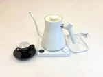 Fellow Stagg Ekg, Electric Pour-over Variable Temperature Control Kettle * White Used. Price: $88.88.