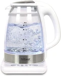 GKD-450 Electric Kettle & Glass Tea Boiler, 110V, White, Fast New. Price: $157.99.