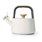 Beautiful 1.8L Ceramic Non-stick Stovetop Tea Kettle, White Icing By Drew New. Price: $74.97.