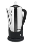 Elite Gourmet 12 Cup Stainless Steel Coffee Percolator With Keep Warm Feature New. Price: $69.19.