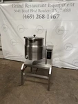 Cleveland KET-12-T Gallon Electric Tilting Steam Commercial Kitchen Kettle Used. Price: $2950.00.