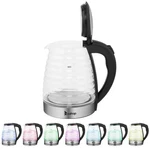 1.8L 110V 1100W Automatic Electric Kettle Stainless Steel&glass 7COLOR Led Light New. Price: $40.27.